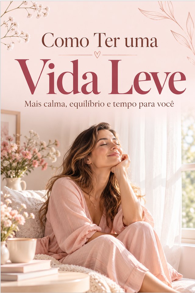 Capa do e-book Como Ter uma Vida Leve